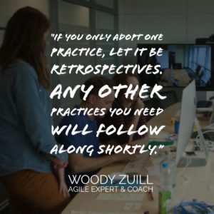Agile quote Woody Zuill